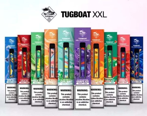 TUGBOAT XXL DISPOSABLE – 2500 PUFF
