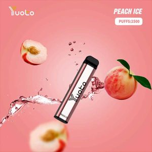 Yuoto XXL Disposable Peach Ice 2500 Puffs