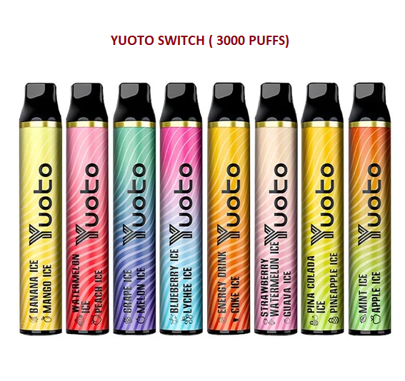Yuoto Switch Disposable Vape Device 3000 Puffs