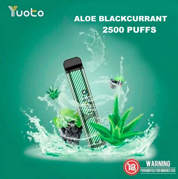 Yuoto XXL 2500 PUffs Aloe Blackcurrant