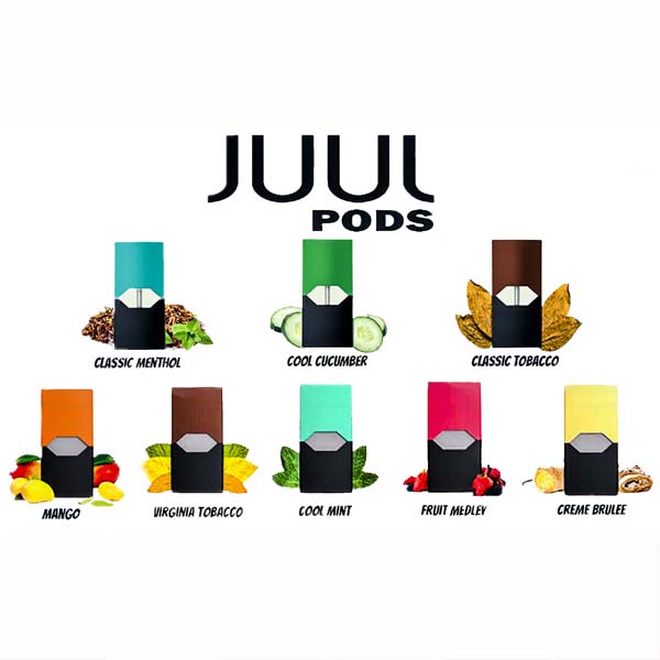 Juul pod disposable device