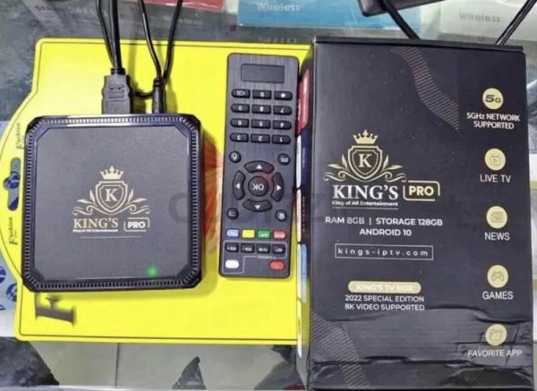 kings Pro Android TV Box