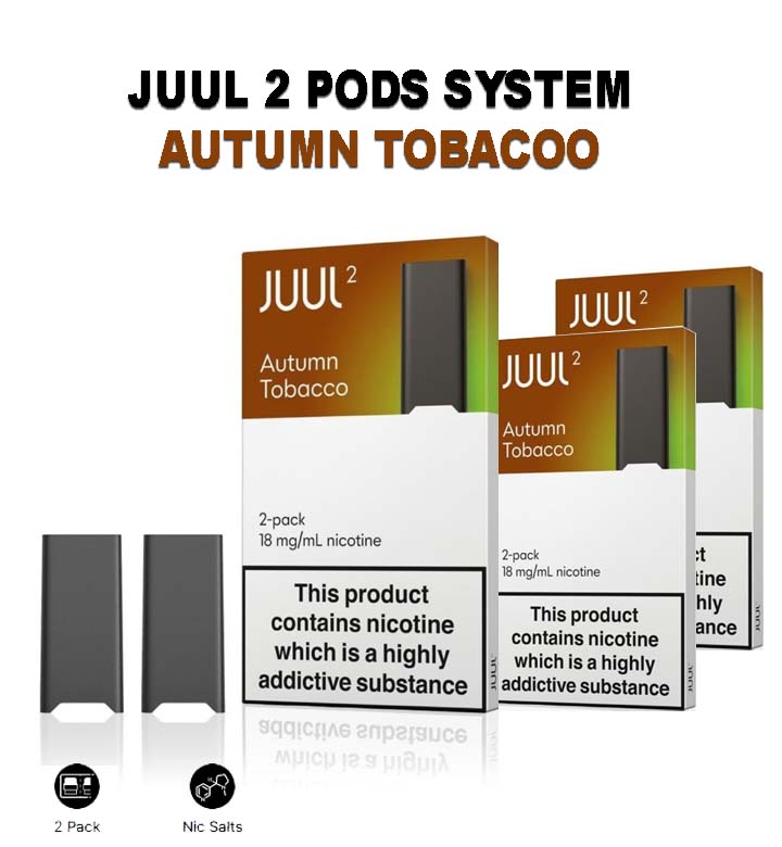 JUUL2 Pods System Autumn Tobacco 18mg